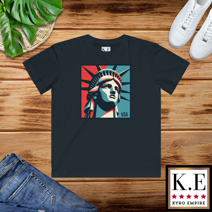 LADY LIBERTY VIBES YOUTH TEE