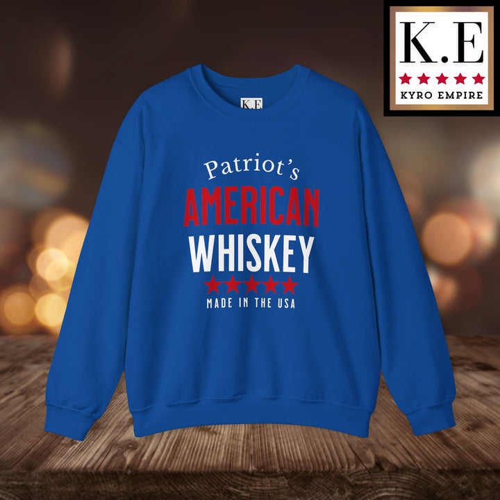 AMERICAN WHISKEY CREWNECK
