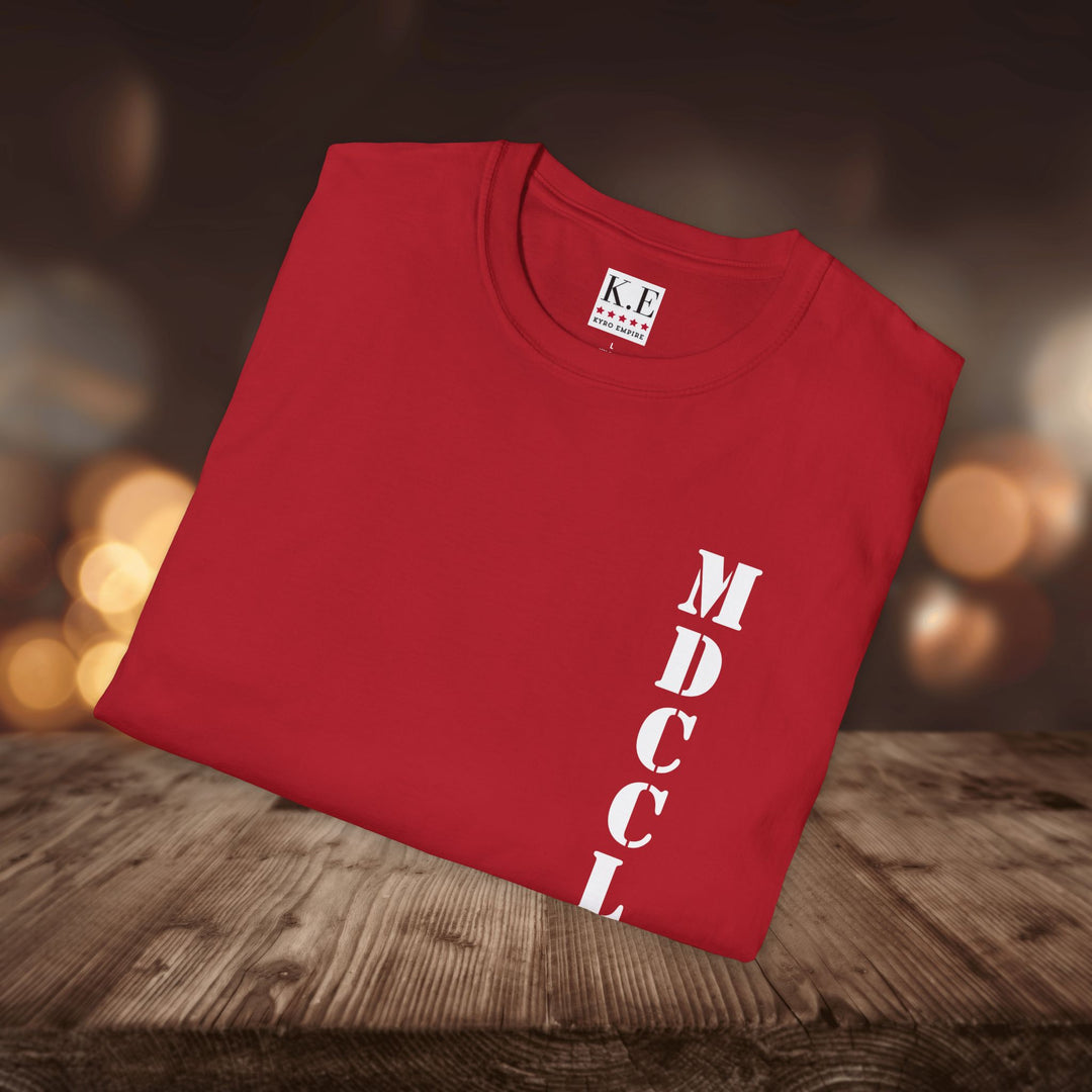 ROMAN NUMERALS 1776 T-SHIRT