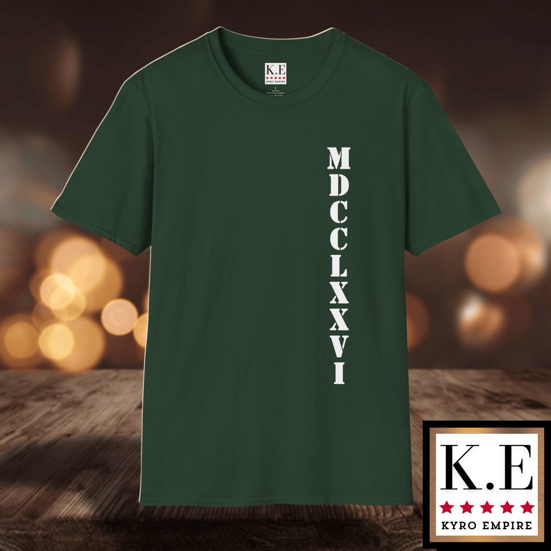 ROMAN NUMERALS 1776 T-SHIRT