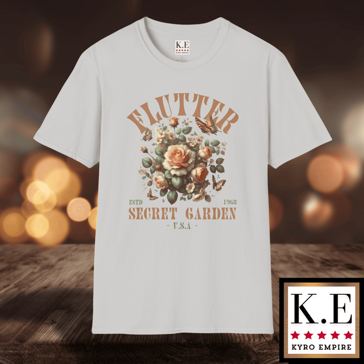 FLUTTER SECRET GARDEN T-SHIRT