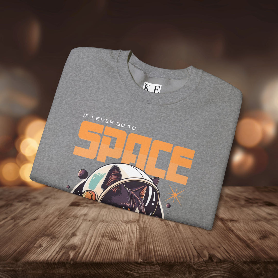 GO TO SPACE CREWNECK