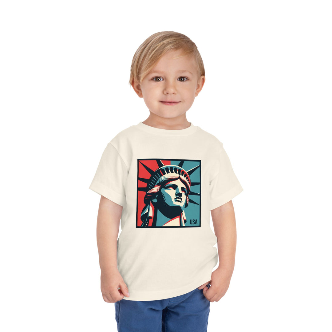 LADY LIBERTY VIBES Toddler Tee