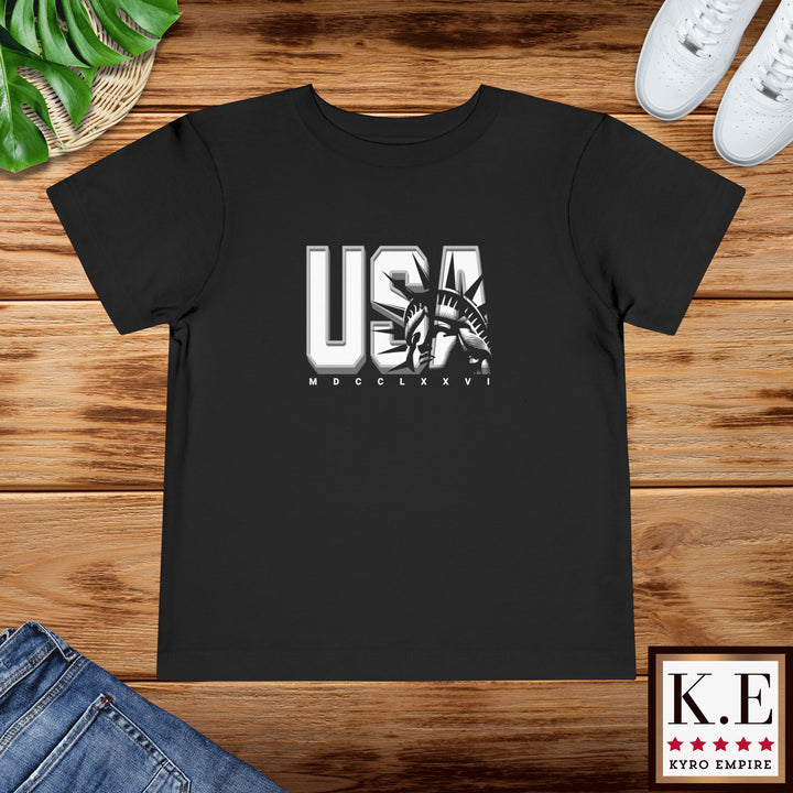 U.S.A LIBERTY Toddler Tee