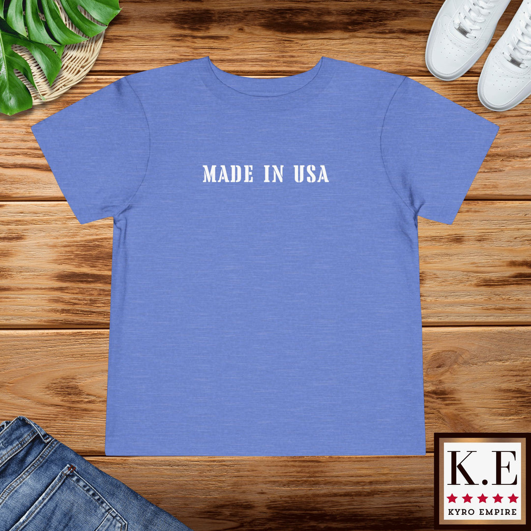 MADE IN USA Toddler Tee