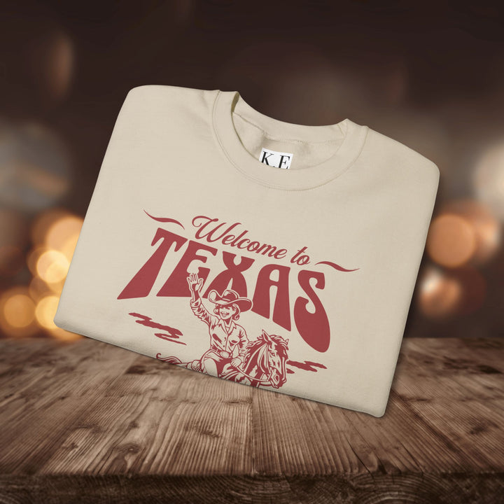 WELCOME TO TEXAS CREWNECK
