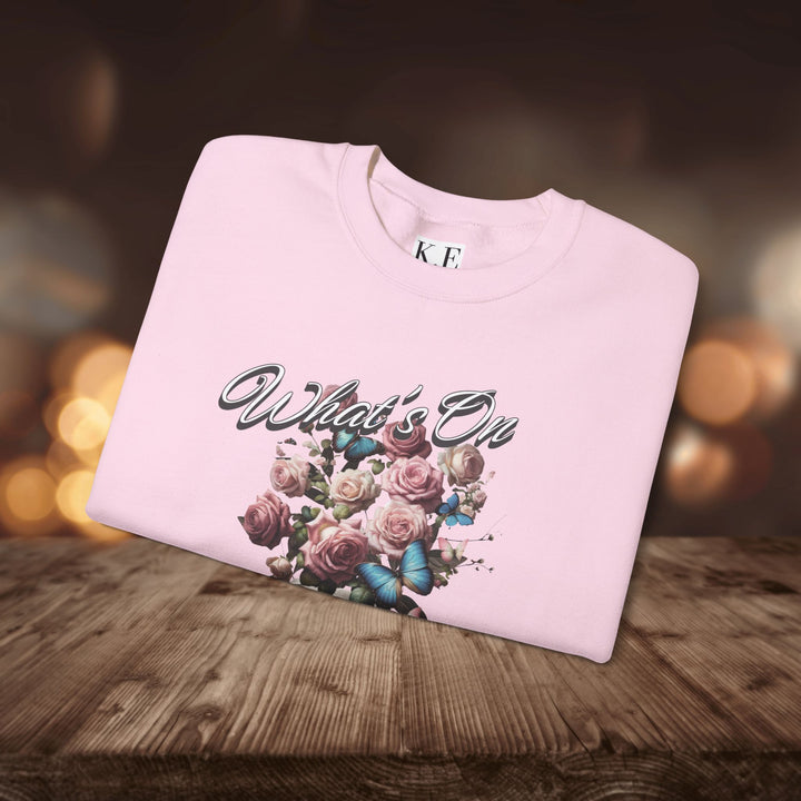 WHAT'S ON YOUR MIND CREWNECK