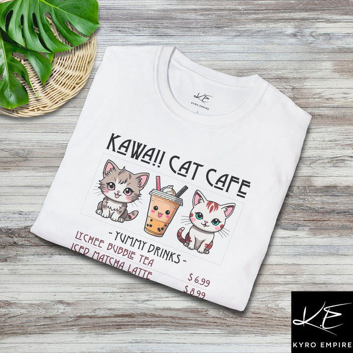 KAWAII CAT CAFE T-SHIRT
