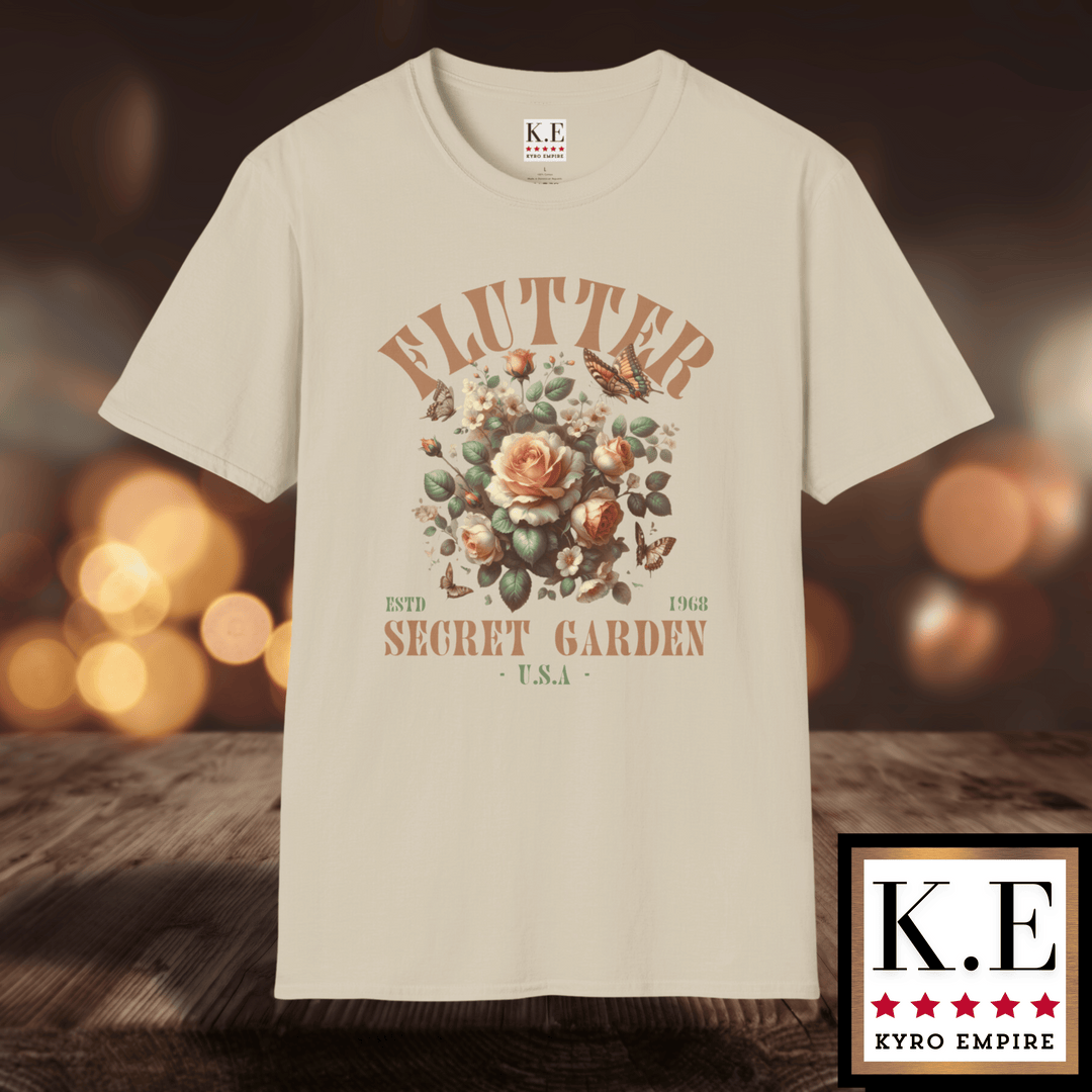 FLUTTER SECRET GARDEN T-SHIRT