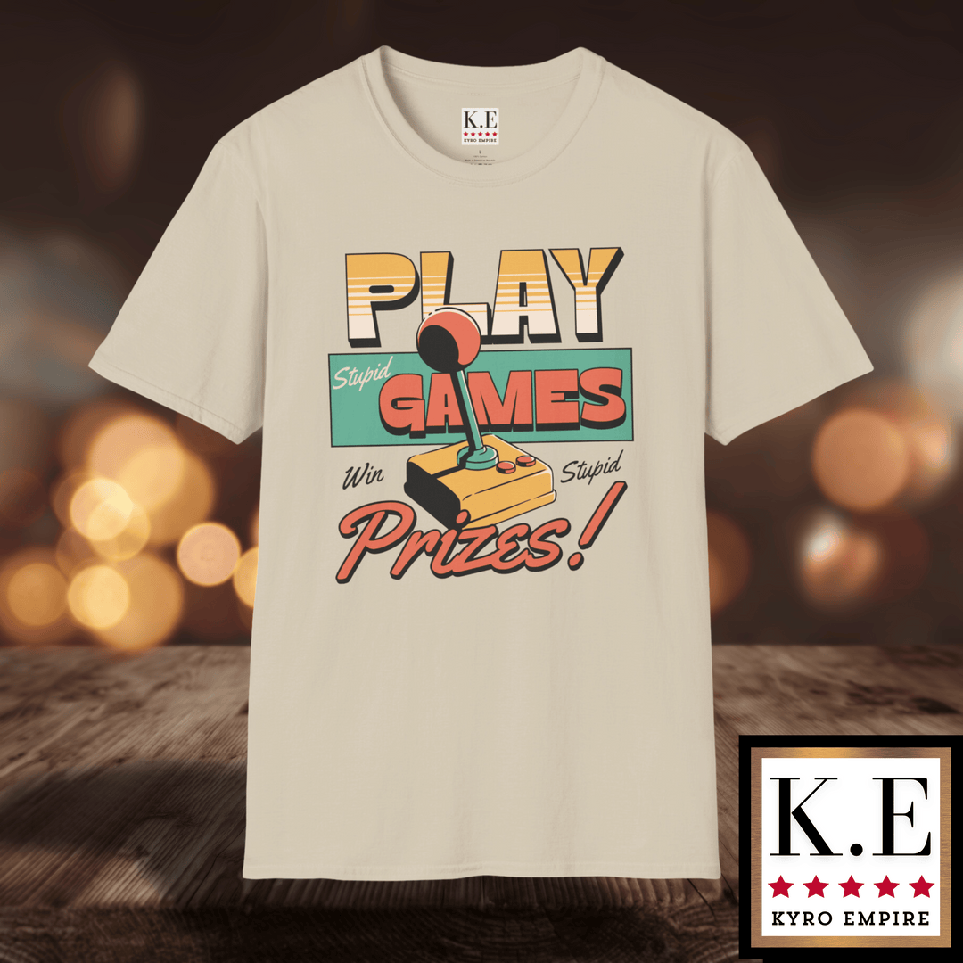 PLAY STUPID GAMES T-SHIRT