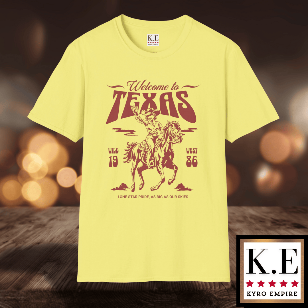 WELCOME TO TEXAS T-SHIRT