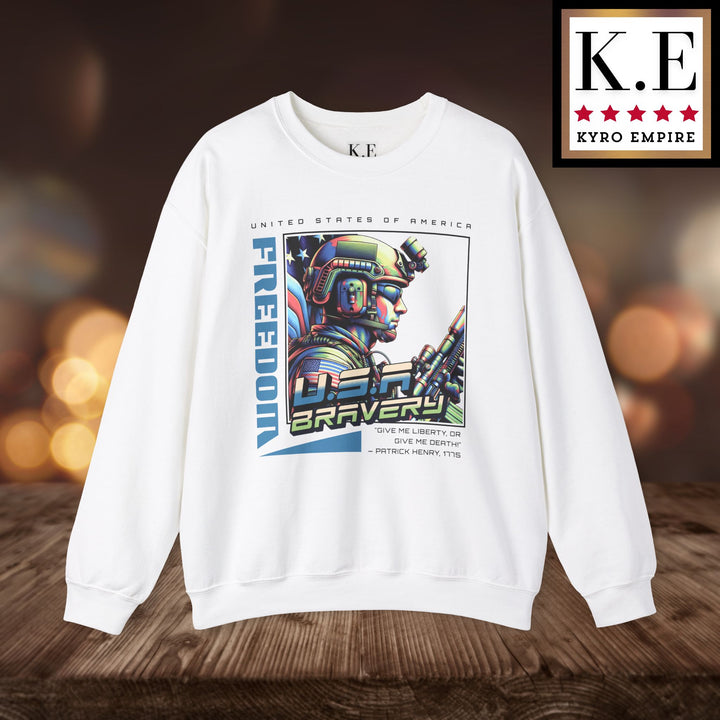 VALOR AND VIRTUE CREWNECK