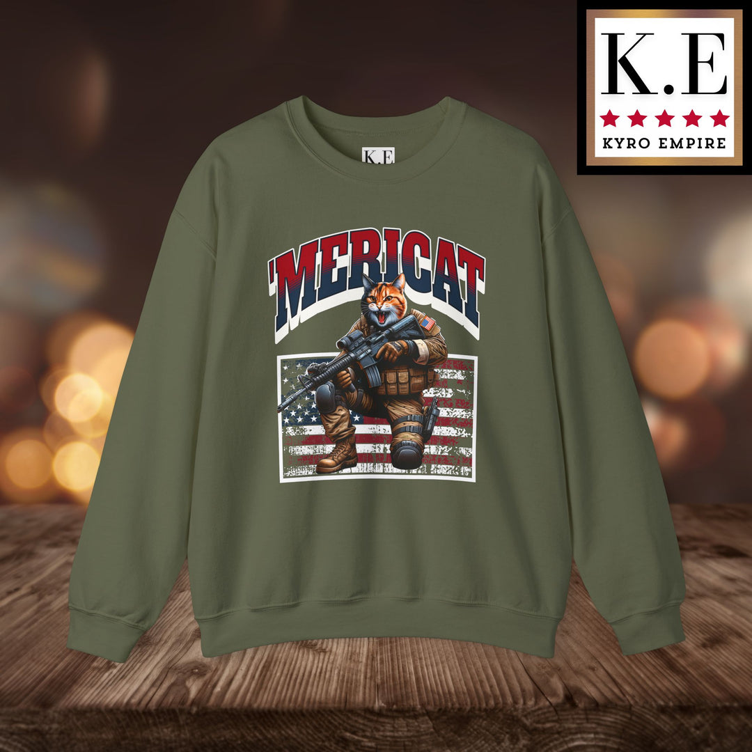 'MERICAT CREWNECK