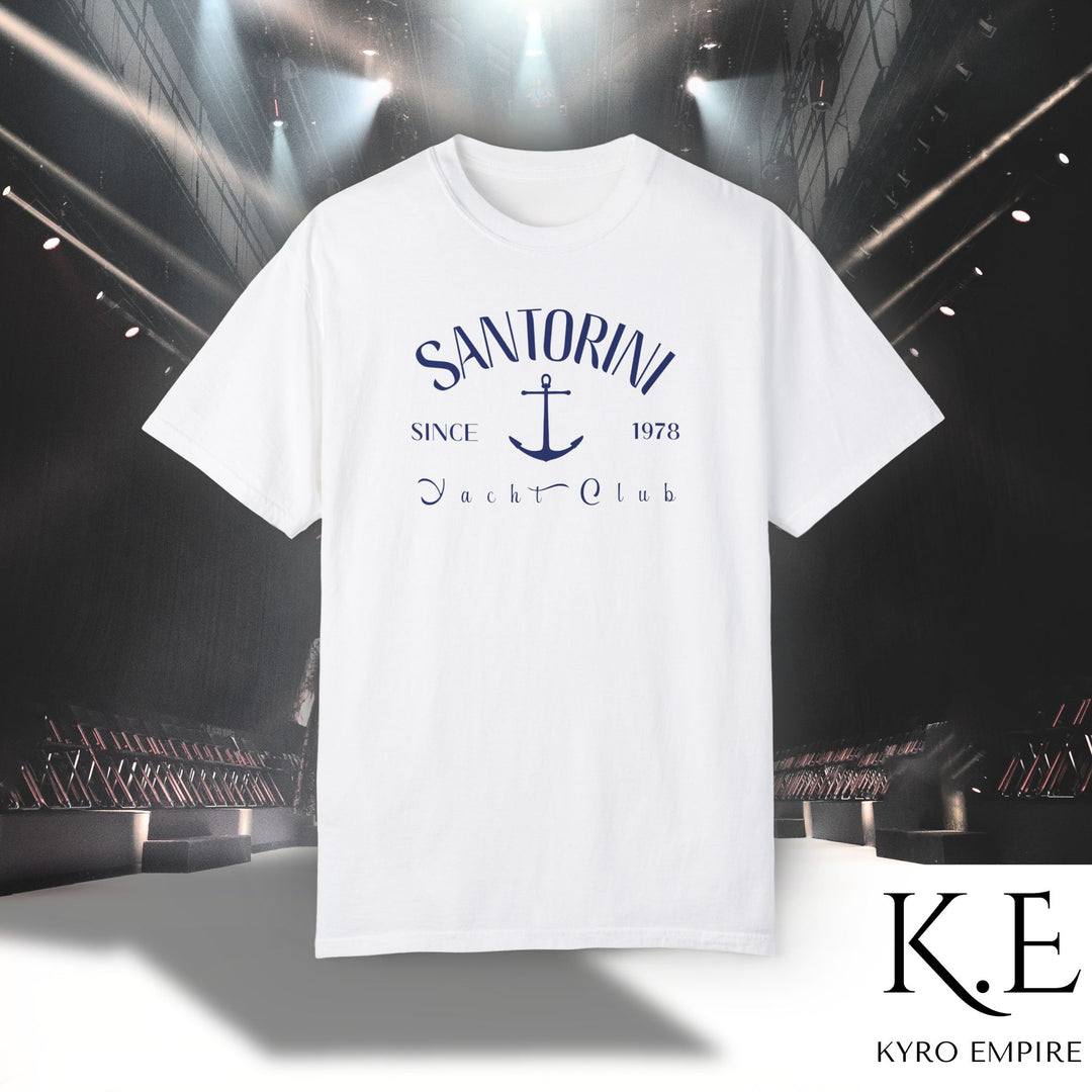 SANTORINI YACHT CLUB T-SHIRT
