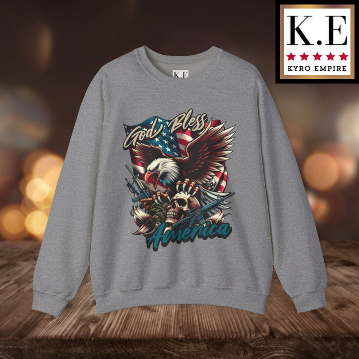 GOD BLESS AMERICA CREWNECK