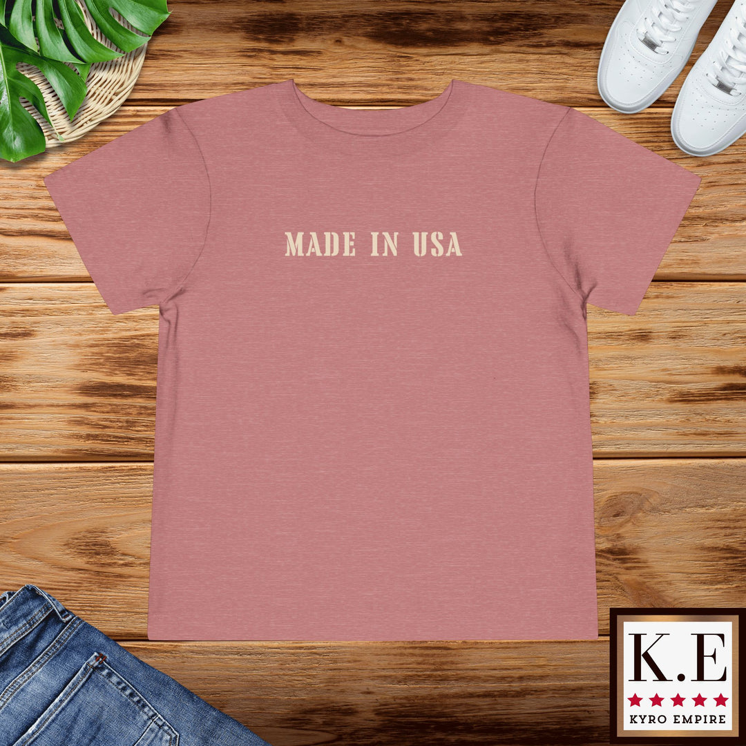 MADE IN USA Toddler Tee
