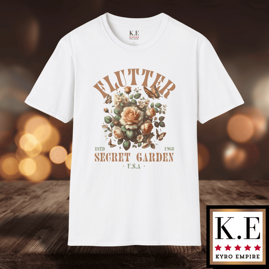 FLUTTER SECRET GARDEN T-SHIRT