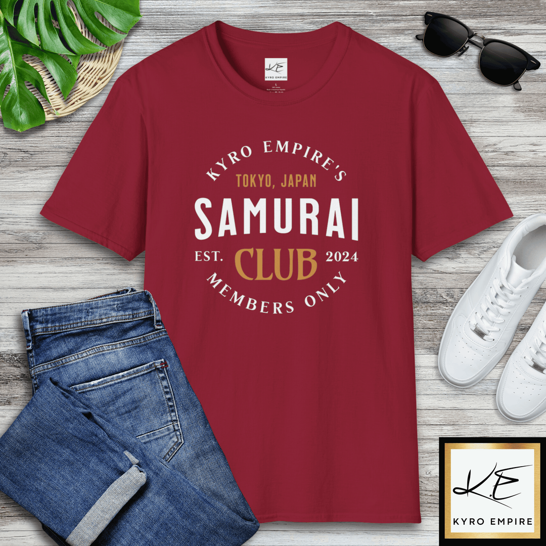SAMURAI MEMBERS ONLY CLUB T-SHIRT