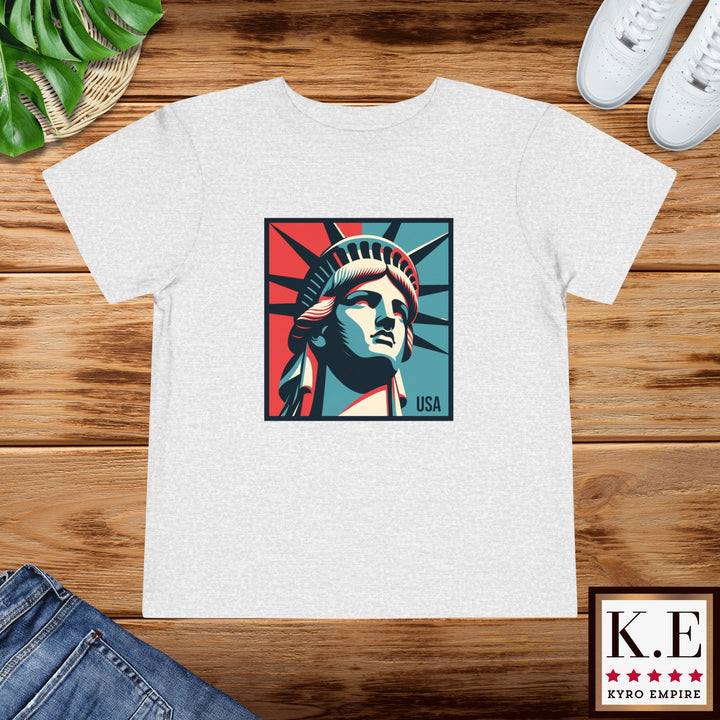 LADY LIBERTY VIBES Toddler Tee