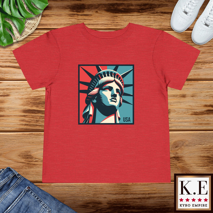 LADY LIBERTY VIBES Toddler Tee