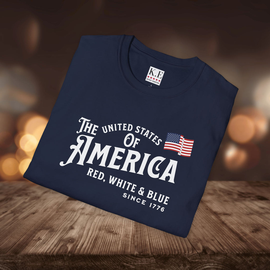 RED WHITE & BLUE T-SHIRT