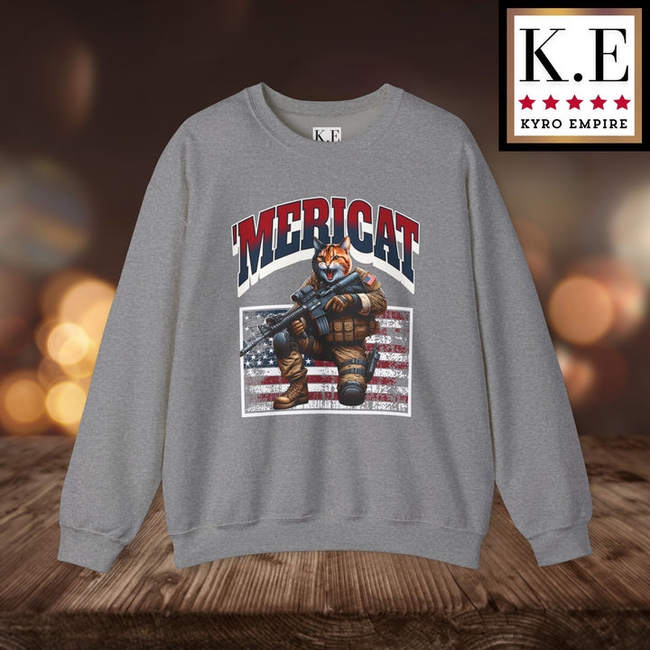 'MERICAT CREWNECK