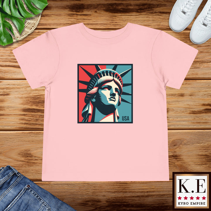 LADY LIBERTY VIBES Toddler Tee