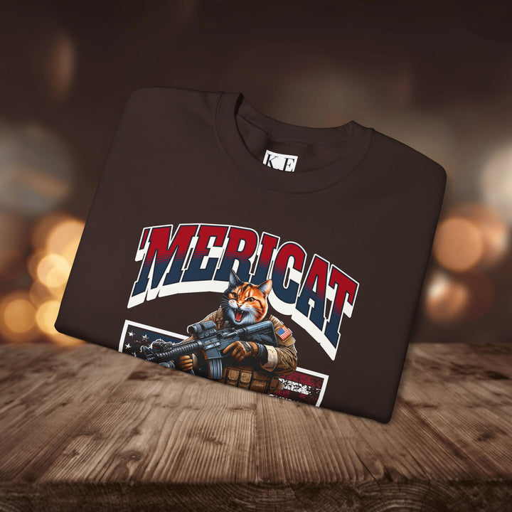 'MERICAT CREWNECK