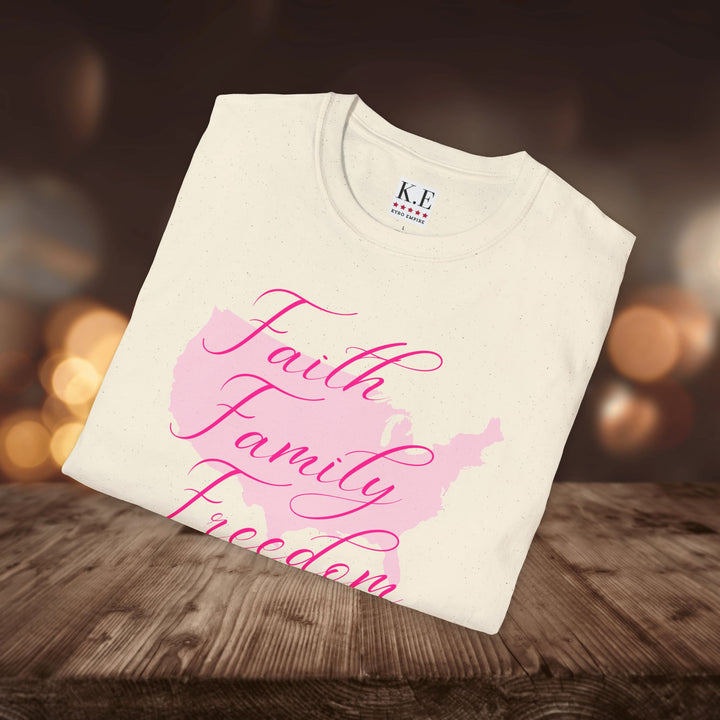 FAITH FAMILY FREEDOM T-SHIRT