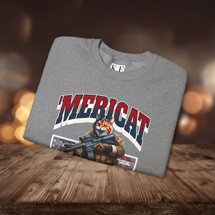 'MERICAT CREWNECK
