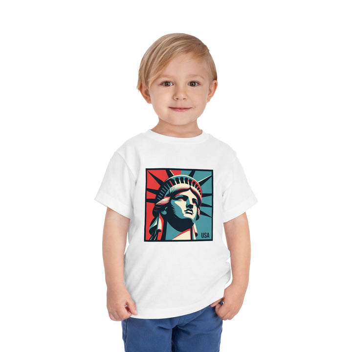 LADY LIBERTY VIBES Toddler Tee