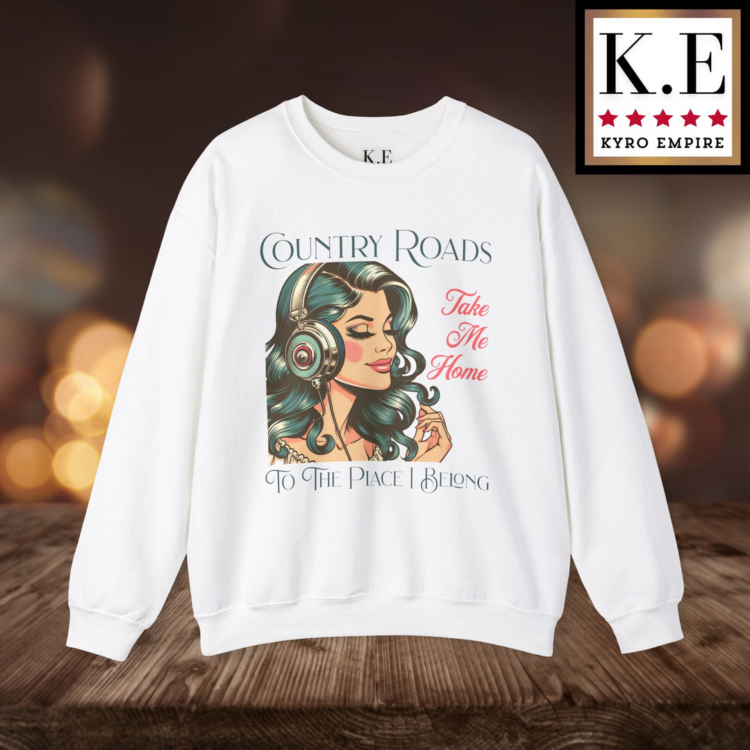 COUNTRY ROADS CREWNECK