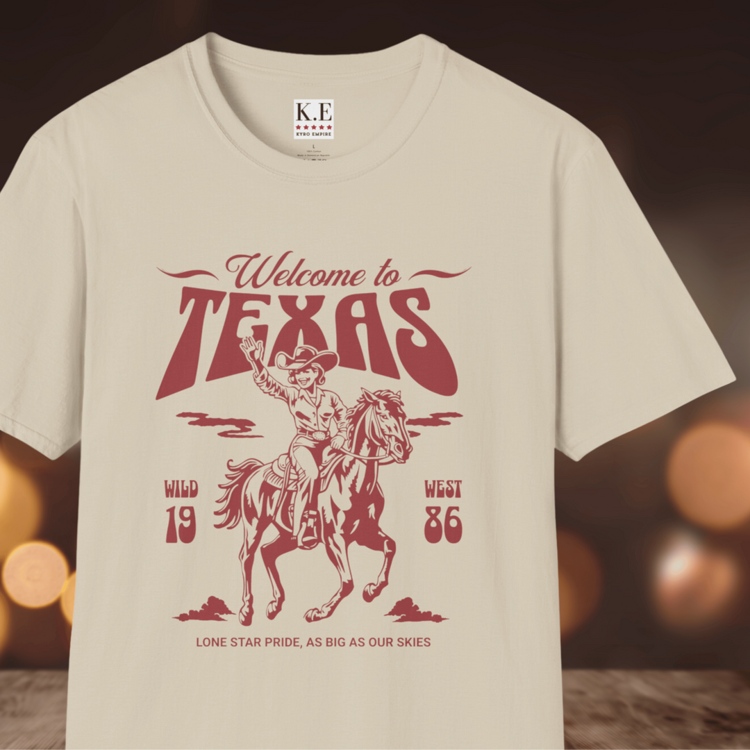 WELCOME TO TEXAS T-SHIRT