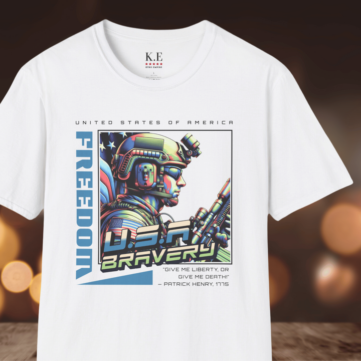 VALOR AND VIRTUE T-SHIRT