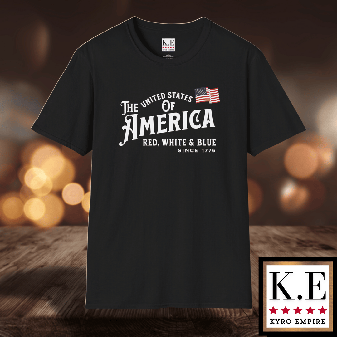 RED WHITE & BLUE T-SHIRT