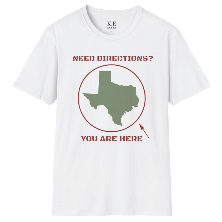 YOU ARE HERE T-SHIRT