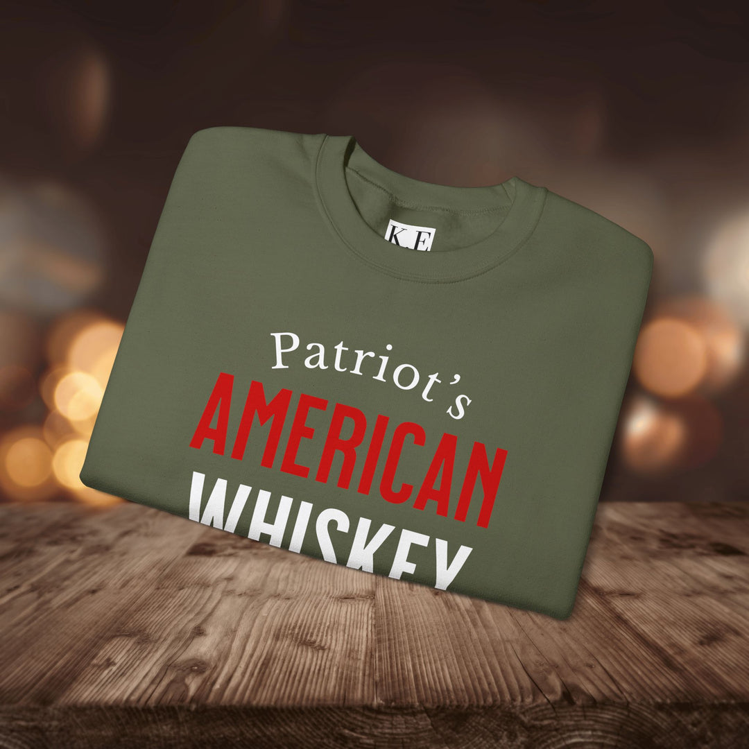 AMERICAN WHISKEY CREWNECK