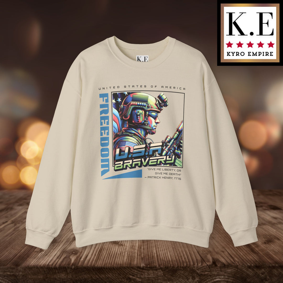 VALOR AND VIRTUE CREWNECK