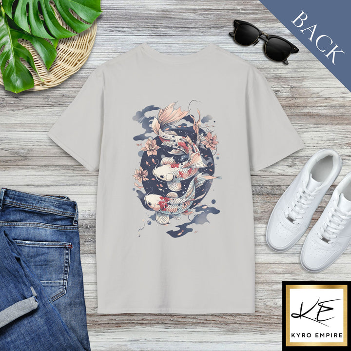 GOLDFISH & FLORAL T-SHIRT