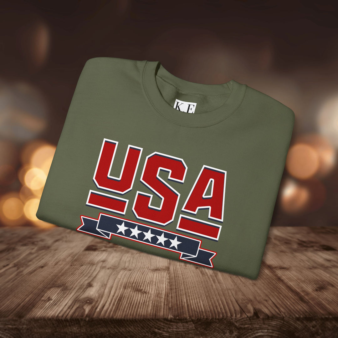 USA 5 STAR CREWNECK