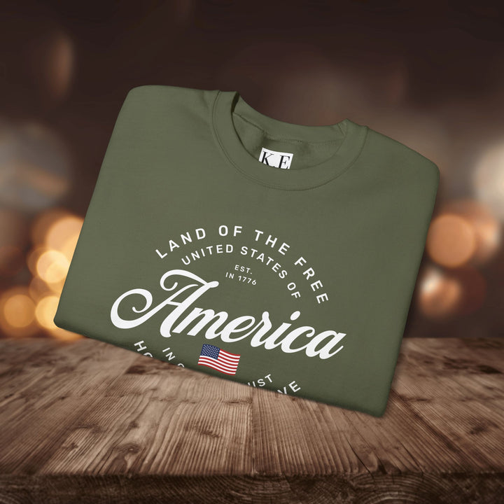 AMERICA CREWNECK