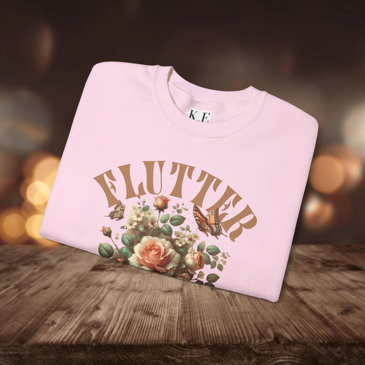 FLUTTER SECRET GARDEN CREWNECK