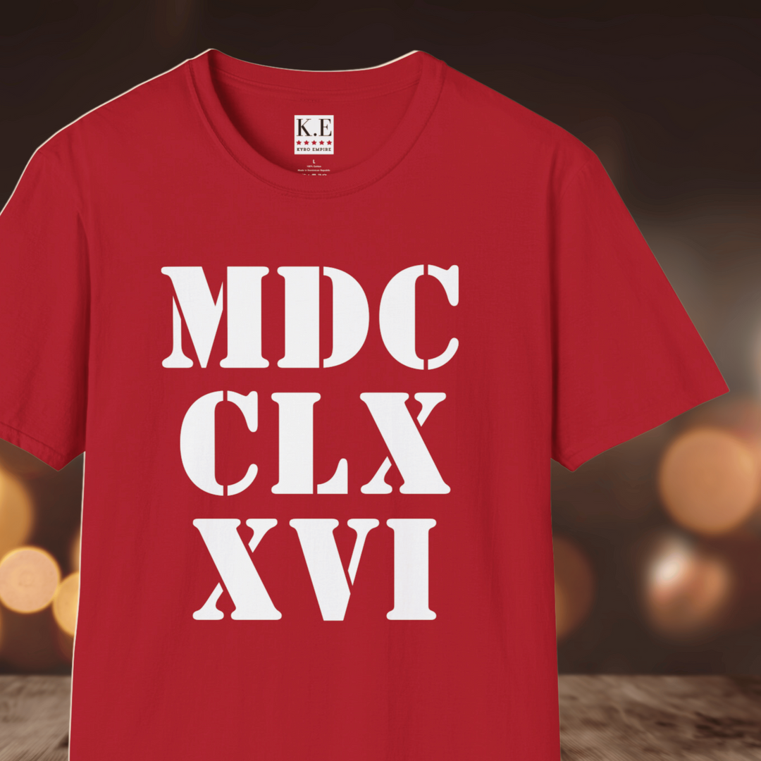 1776 ROMAN NUMERALS T-SHIRT