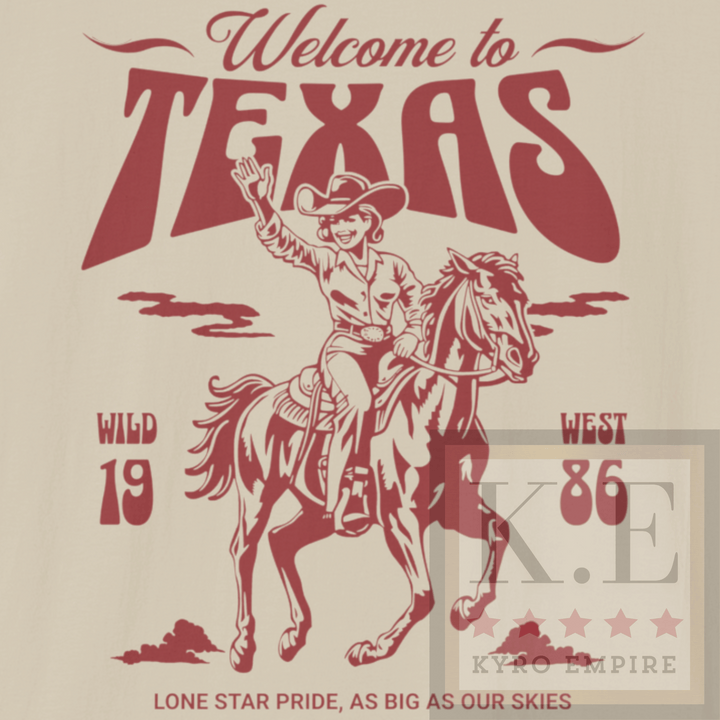 WELCOME TO TEXAS T-SHIRT