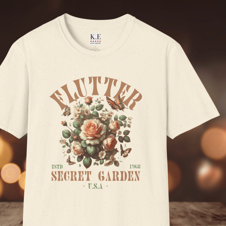 FLUTTER SECRET GARDEN T-SHIRT