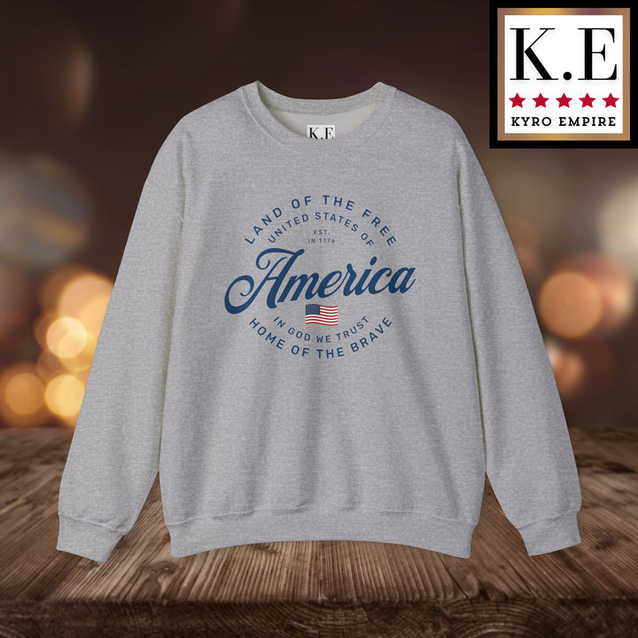 AMERICA CREWNECK