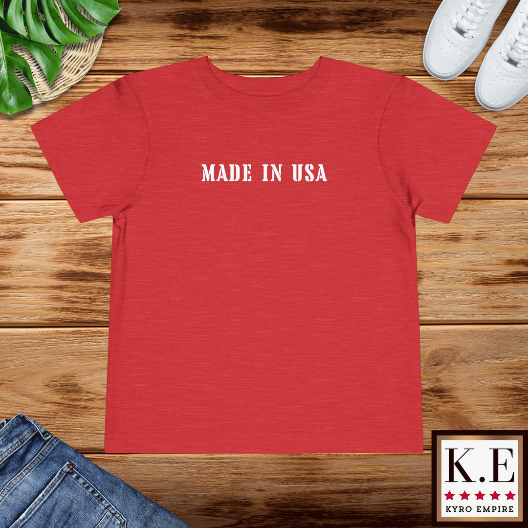 MADE IN USA Toddler Tee