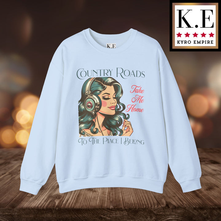 COUNTRY ROADS CREWNECK