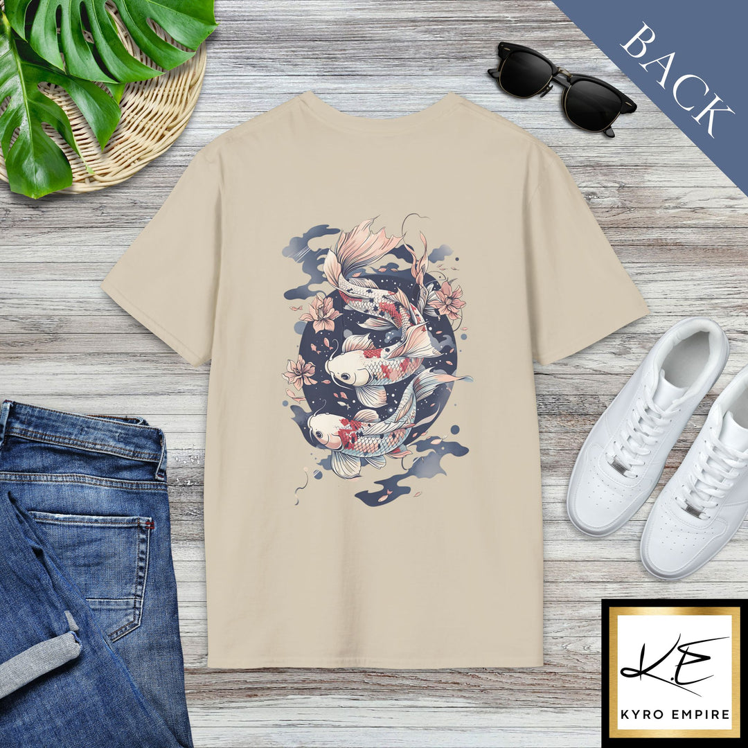 GOLDFISH & FLORAL T-SHIRT
