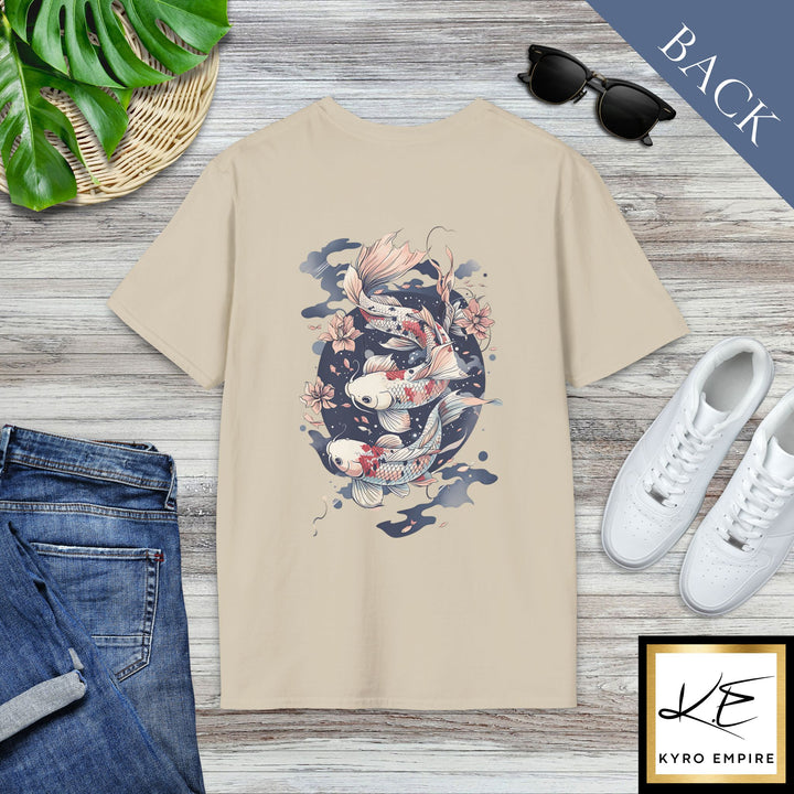GOLDFISH & FLORAL T-SHIRT